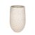 Aster kerámia váza fehér 36x60cm