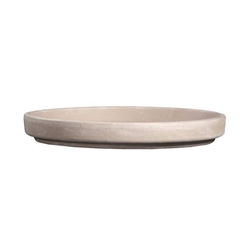 Grande vízálló agyag cserépalátét homokszín 22cm SP-150_22-135