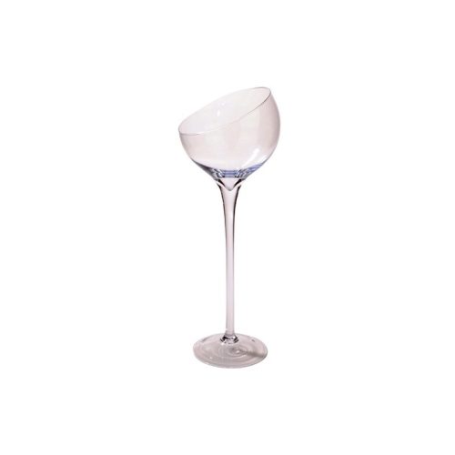 magasított szárú csapott tetejű dekor gömbpohár 20x55cm WR-15-3161